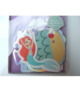 Festone Decorazione MET in carta 2 mt Ariel Under The Sea 1 pz