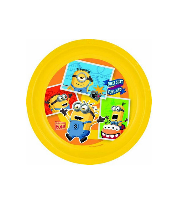 Piatto Piano 23 cm Minions 1 Pz