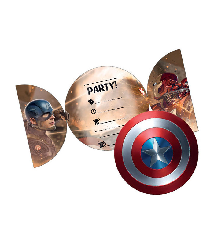 Confezione da 9 palloncini Marvel Set Avengers Spiderman Iron Man Hulk  Captain America palloncini Foil Kid